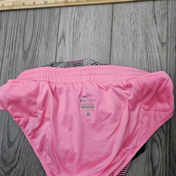 Nike Dri-Fit Pink And Gray 4" Running Shorts Women's Size Small With Liner+ - Picture 7 of 9